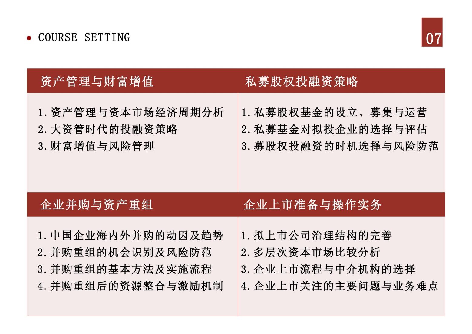 北京大学资本市场与金融战略高级研修班(图8)